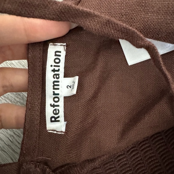 Reformation Sansa Linen Top - Picture 4 of 4